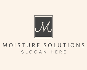 Elegant Square Lettermark logo design