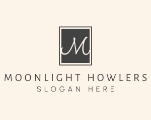 Elegant Square Lettermark logo design