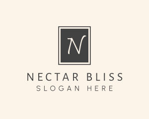 Elegant Square Lettermark logo design