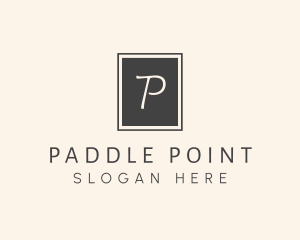 Elegant Square Lettermark logo design