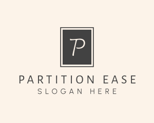 Elegant Square Lettermark logo design