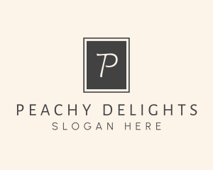 Elegant Square Lettermark logo design