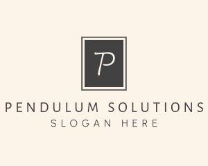 Elegant Square Lettermark logo design