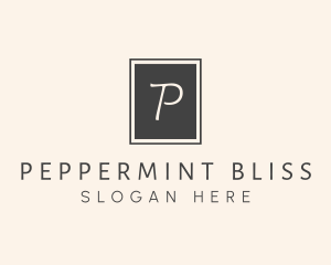 Elegant Square Lettermark logo design