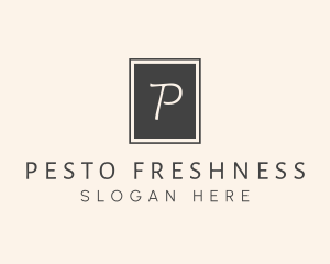 Elegant Square Lettermark logo design