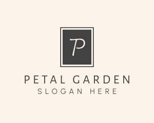 Elegant Square Lettermark logo design