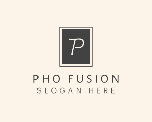 Elegant Square Lettermark logo design