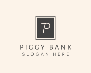 Elegant Square Lettermark logo design