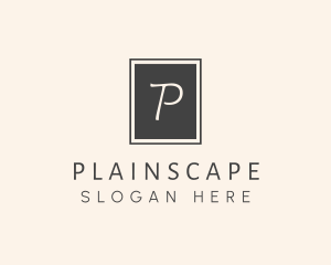 Elegant Square Lettermark logo design