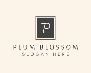 Elegant Square Lettermark logo design