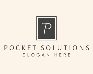 Elegant Square Lettermark logo design