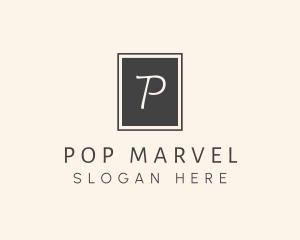 Elegant Square Lettermark logo design