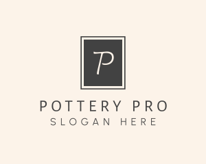 Elegant Square Lettermark logo design