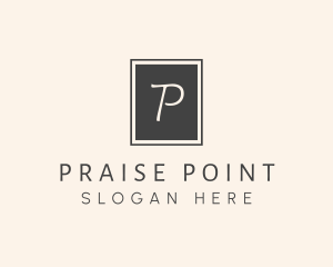 Elegant Square Lettermark logo design