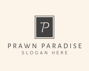 Elegant Square Lettermark logo design