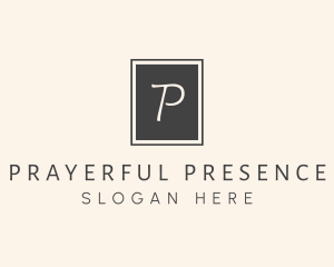 Elegant Square Lettermark logo design