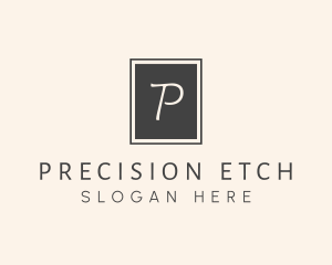 Elegant Square Lettermark logo design