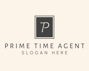 Elegant Square Lettermark logo design