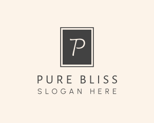 Elegant Square Lettermark logo design