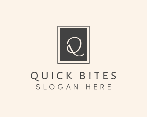 Elegant Square Lettermark logo design