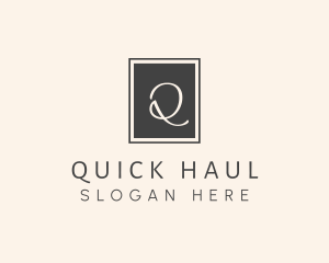 Elegant Square Lettermark logo design