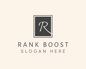 Elegant Square Lettermark logo design