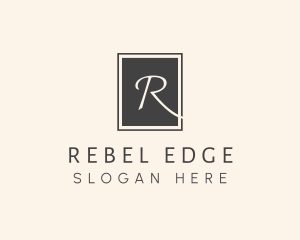 Elegant Square Lettermark logo design