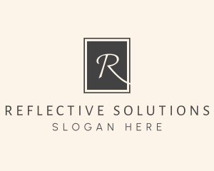 Elegant Square Lettermark logo design