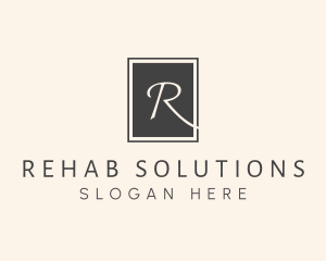 Elegant Square Lettermark logo design