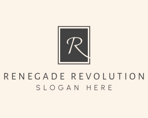 Elegant Square Lettermark logo design