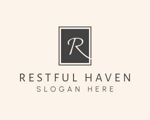 Elegant Square Lettermark logo design