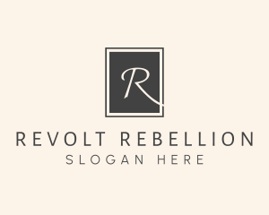 Elegant Square Lettermark logo design