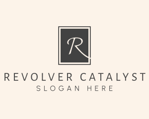 Elegant Square Lettermark logo design