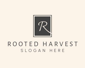 Elegant Square Lettermark logo design