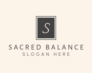 Elegant Square Lettermark logo design