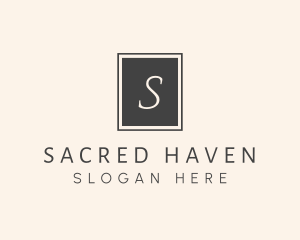 Elegant Square Lettermark logo design