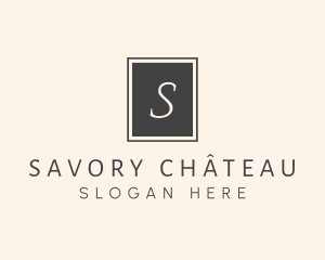 Elegant Square Lettermark logo design