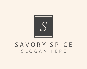 Elegant Square Lettermark logo design