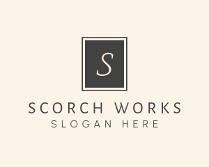 Elegant Square Lettermark logo design