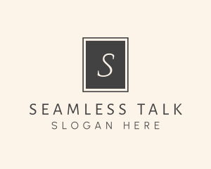 Elegant Square Lettermark logo design