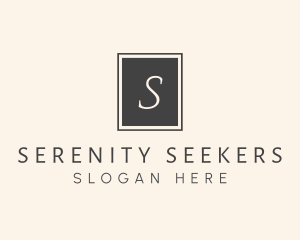 Elegant Square Lettermark logo design