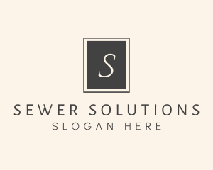 Elegant Square Lettermark logo design