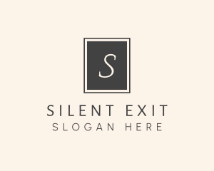 Elegant Square Lettermark logo design