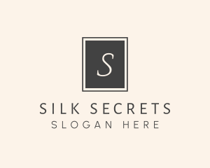 Elegant Square Lettermark logo design