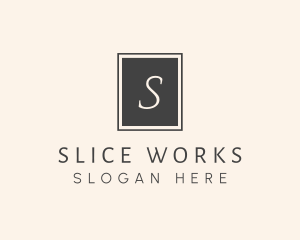 Elegant Square Lettermark logo design