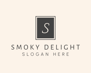 Elegant Square Lettermark logo design