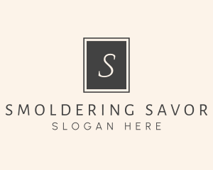 Elegant Square Lettermark logo design