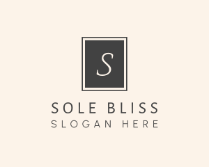 Elegant Square Lettermark logo design