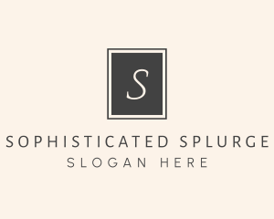 Elegant Square Lettermark logo design