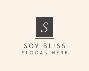 Elegant Square Lettermark logo design